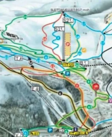 Διαμέρισμα Oppgradert I Trastolen Skulestadmo